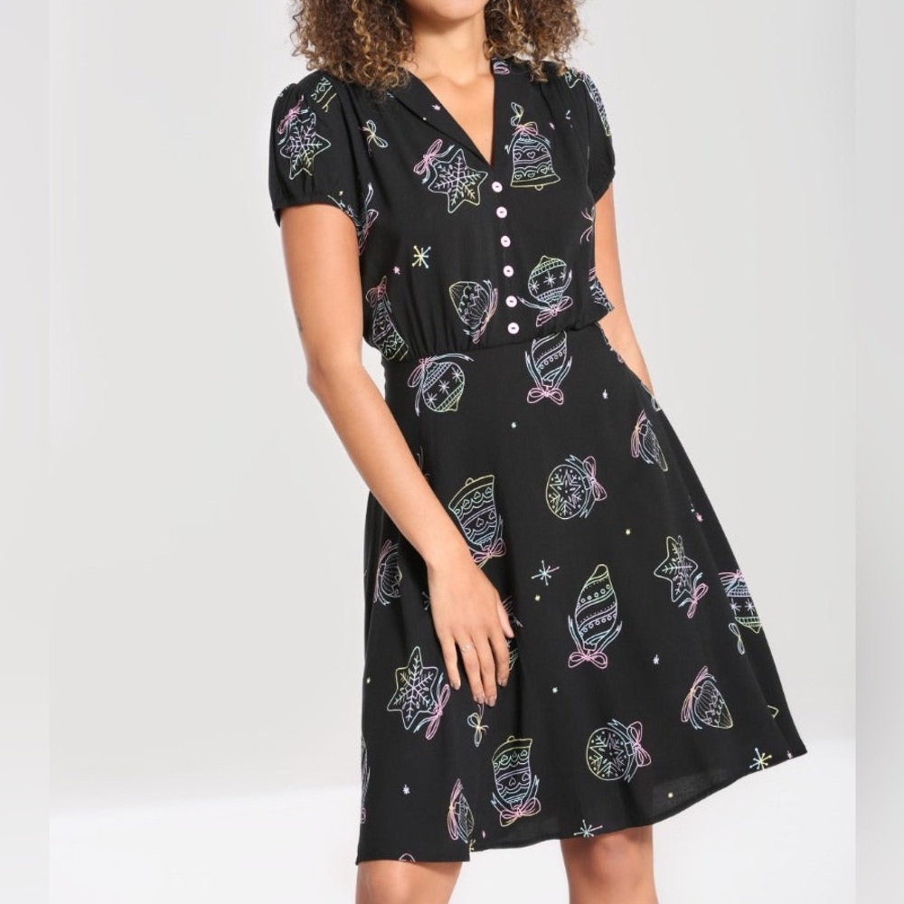 Hell Bunny Mid Merry Dress